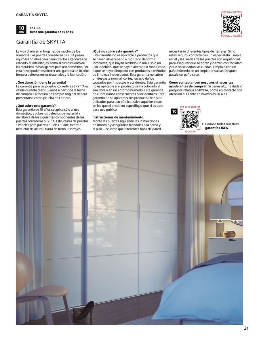 Offres IKEA Espagne de 2 septembre à 31 janvier 2026 Catalogue SKYTTA