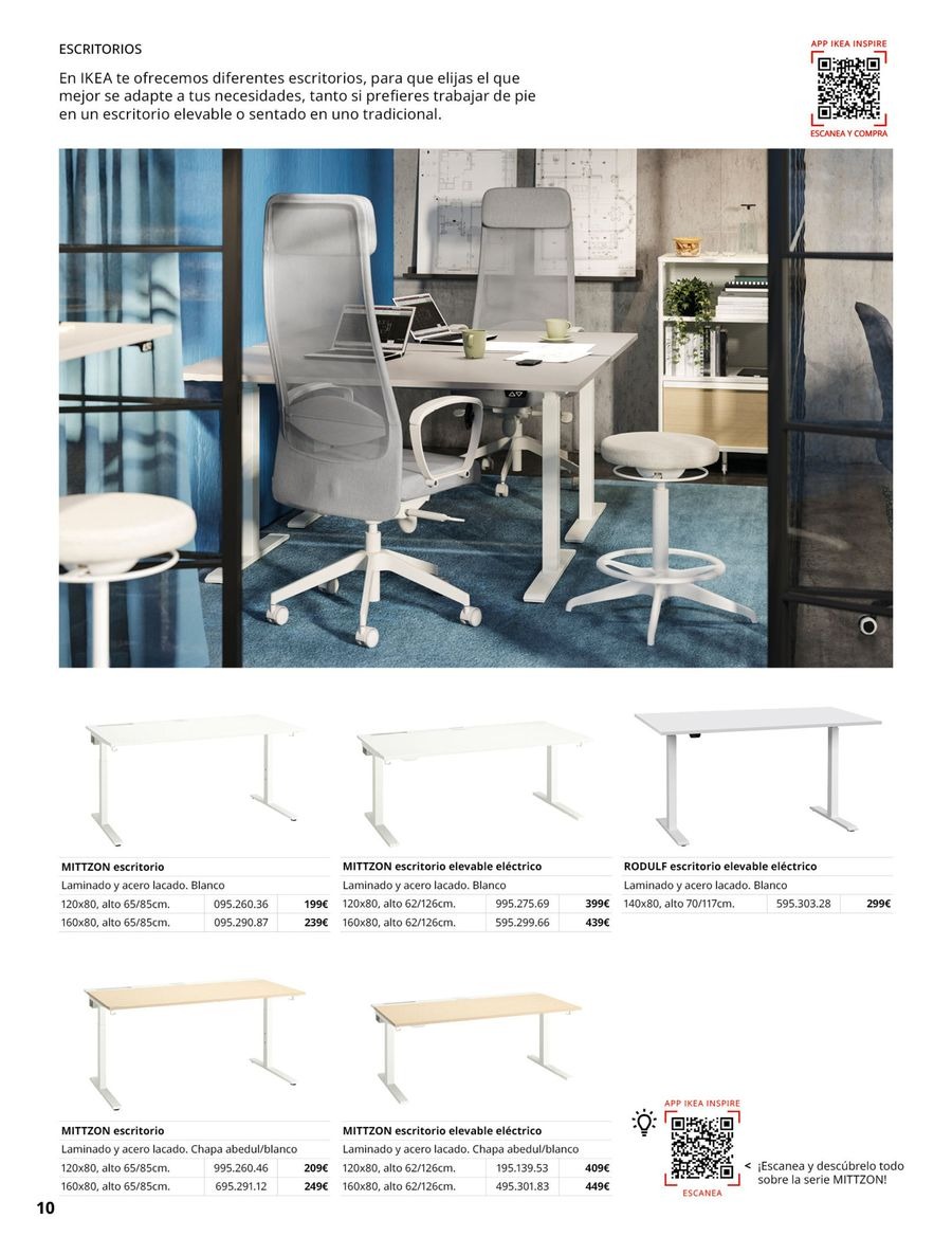 Offres IKEA Espagne de 16 septembre à 31 janvier 2026 Catalogue de Bureau Professionnel