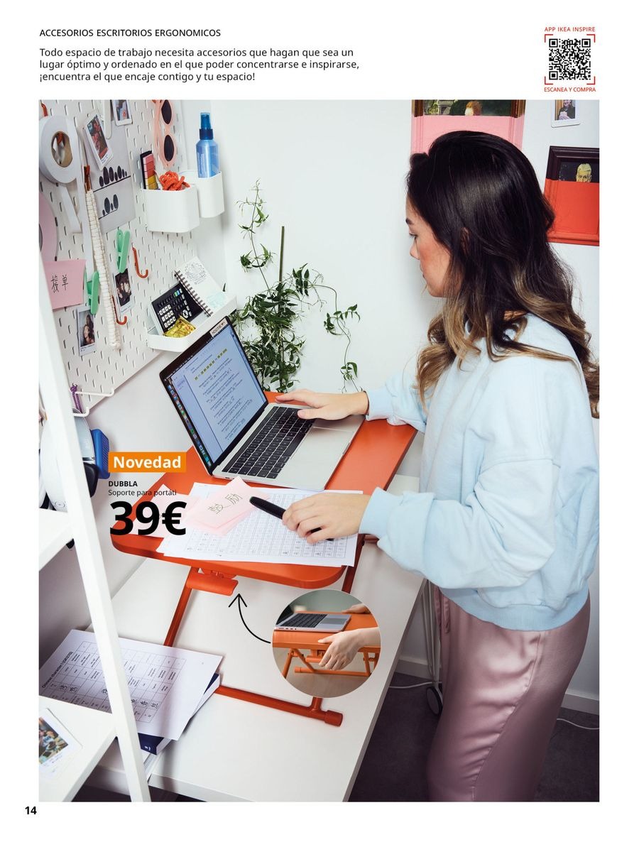 Offres IKEA Espagne de 16 septembre à 31 janvier 2026 Catalogue de Bureau Professionnel