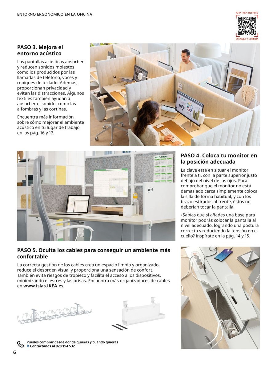 Offres IKEA Espagne de 16 septembre à 31 janvier 2026 Catalogue de Bureau Professionnel