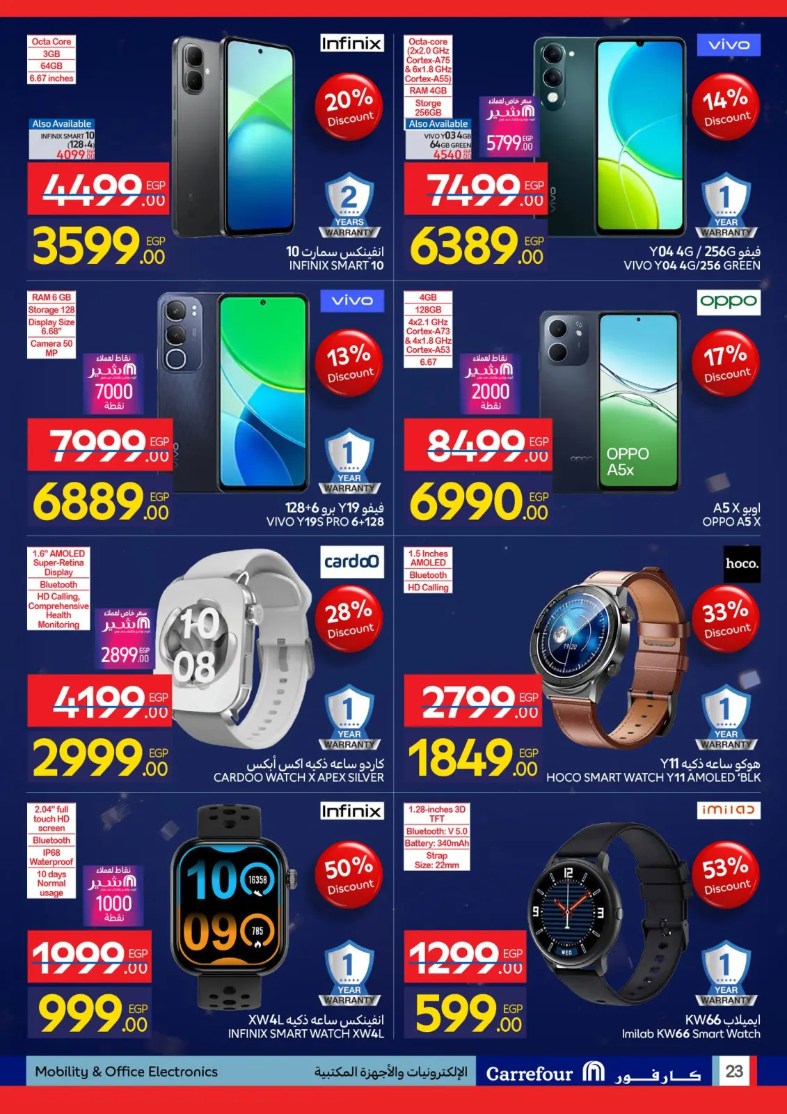 عروض كارفور مصر من 1 حتى 10 يناير 2026 مجلة عروض عيد ميلاد كارفور - صفحة 23