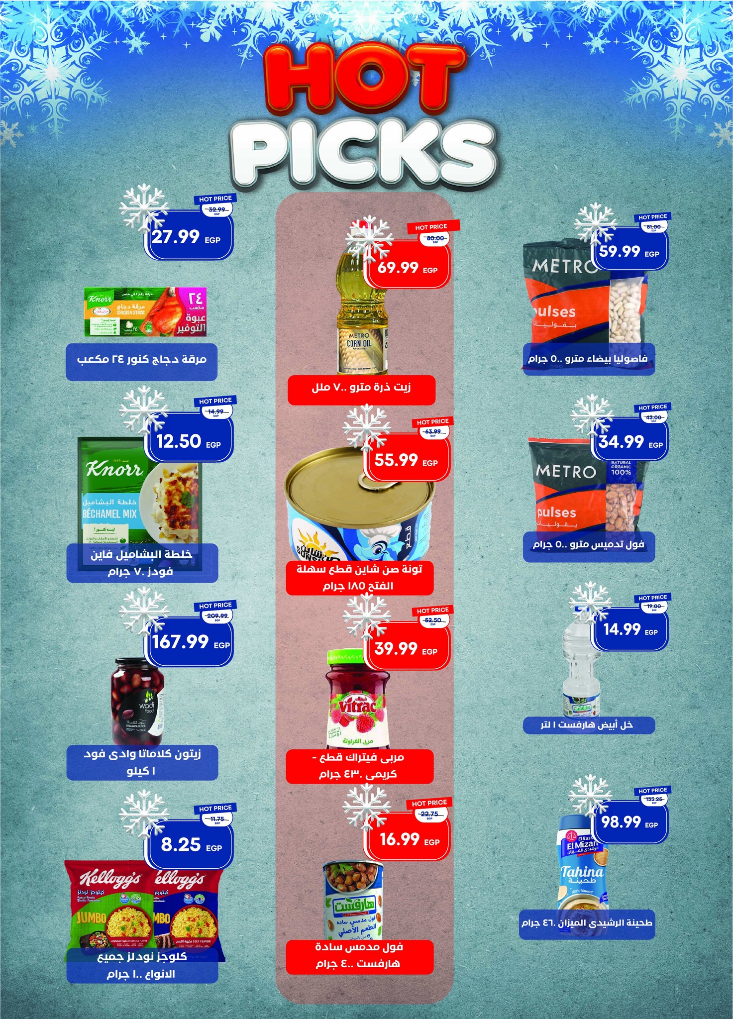 Metro Market Egypt Offers from 1 to 15 January 2026 January offers