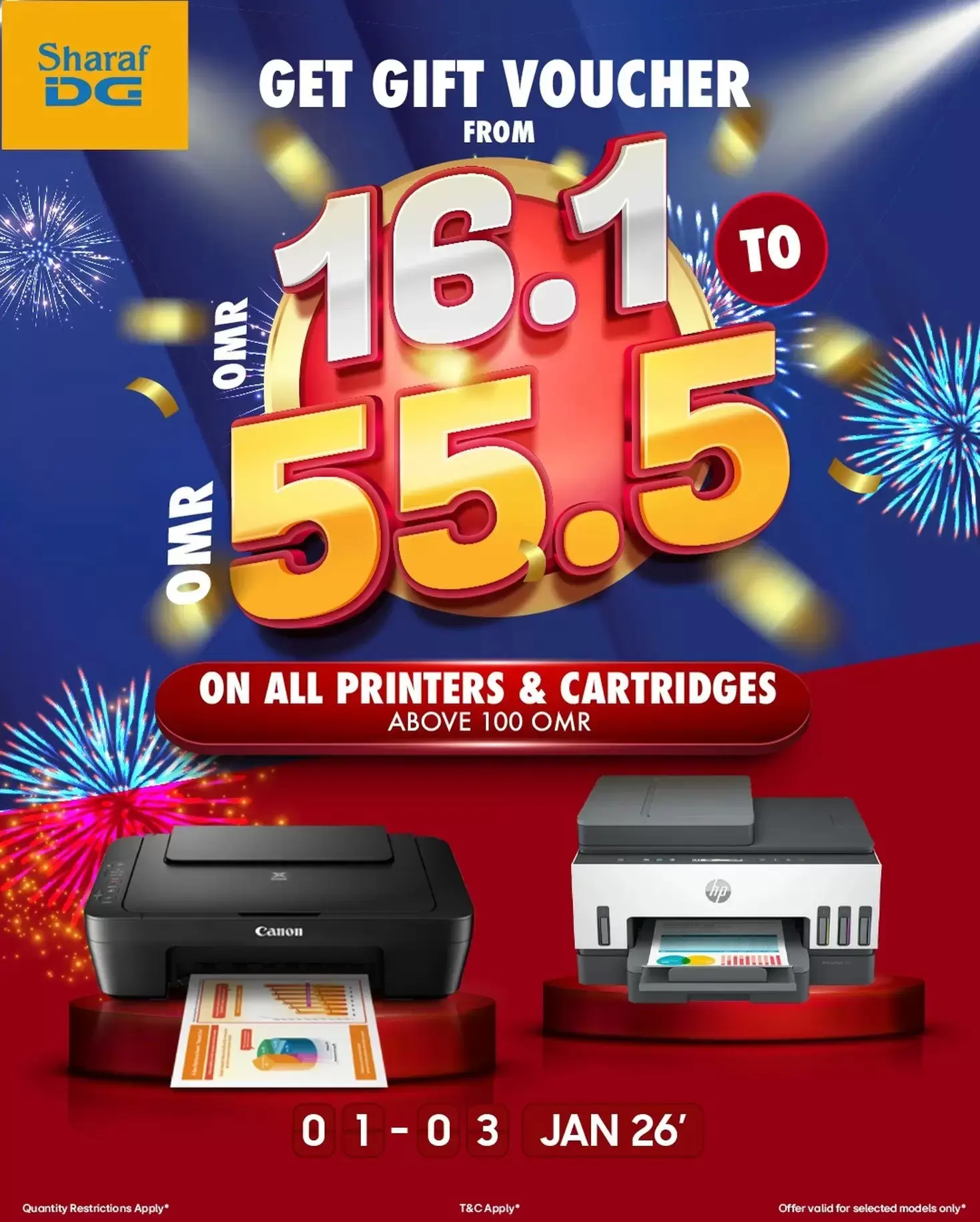 Sharaf DG Oman Offers from 1 to 3 January 2026 Express Deals