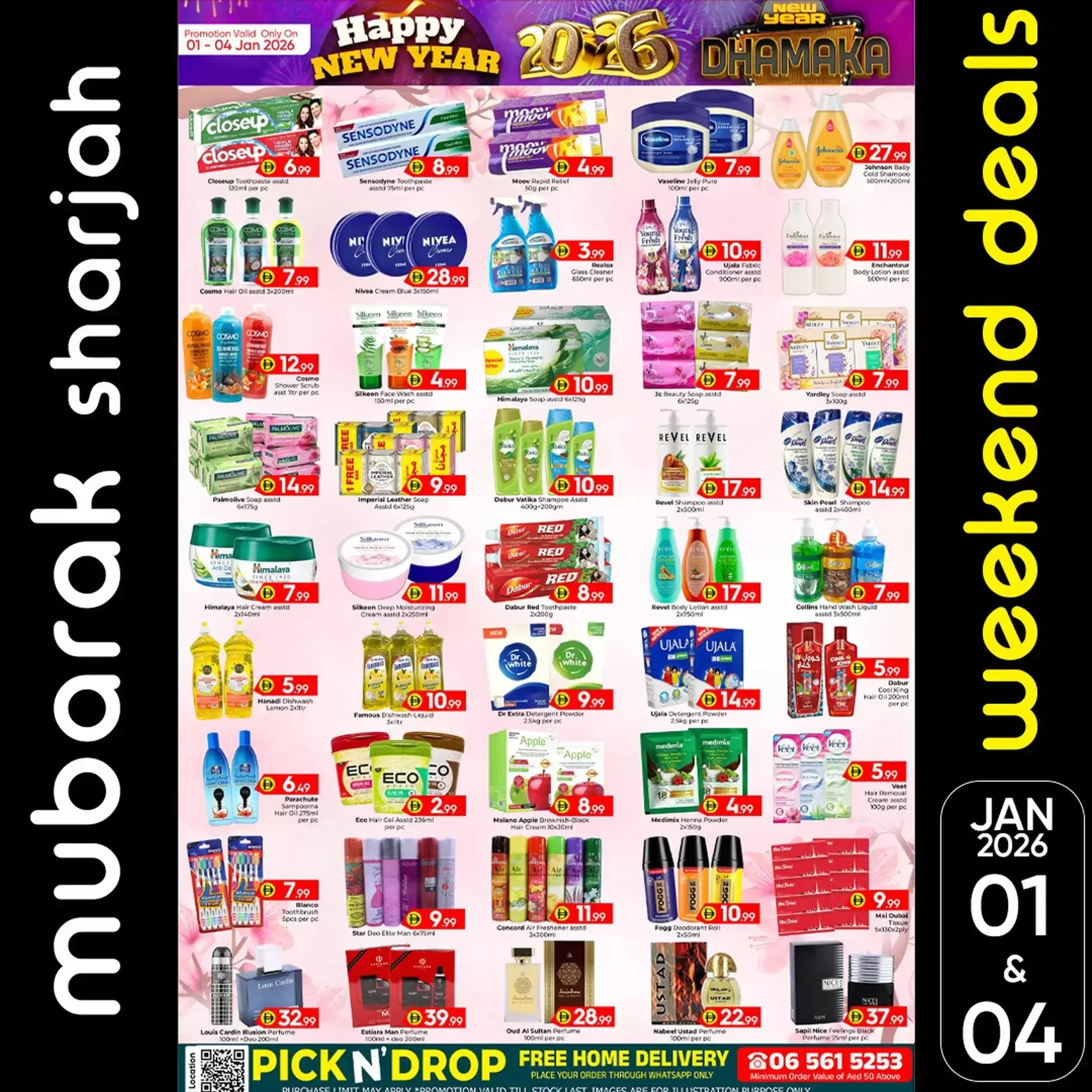 Al Mubarak UAE Offers from 1 to 4 January 2026 New Year Dhamaka Deals