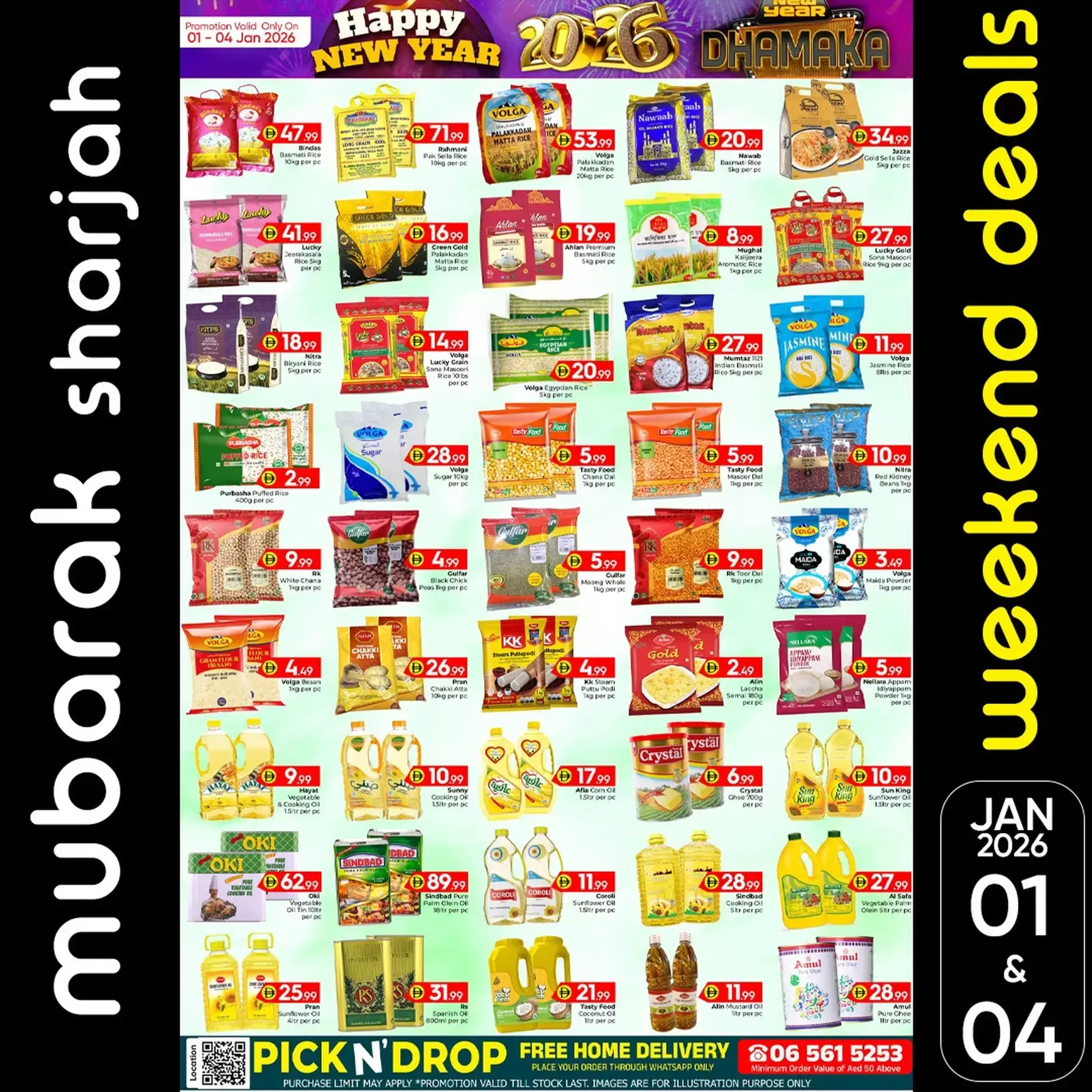 Al Mubarak UAE Offers from 1 to 4 January 2026 New Year Dhamaka Deals