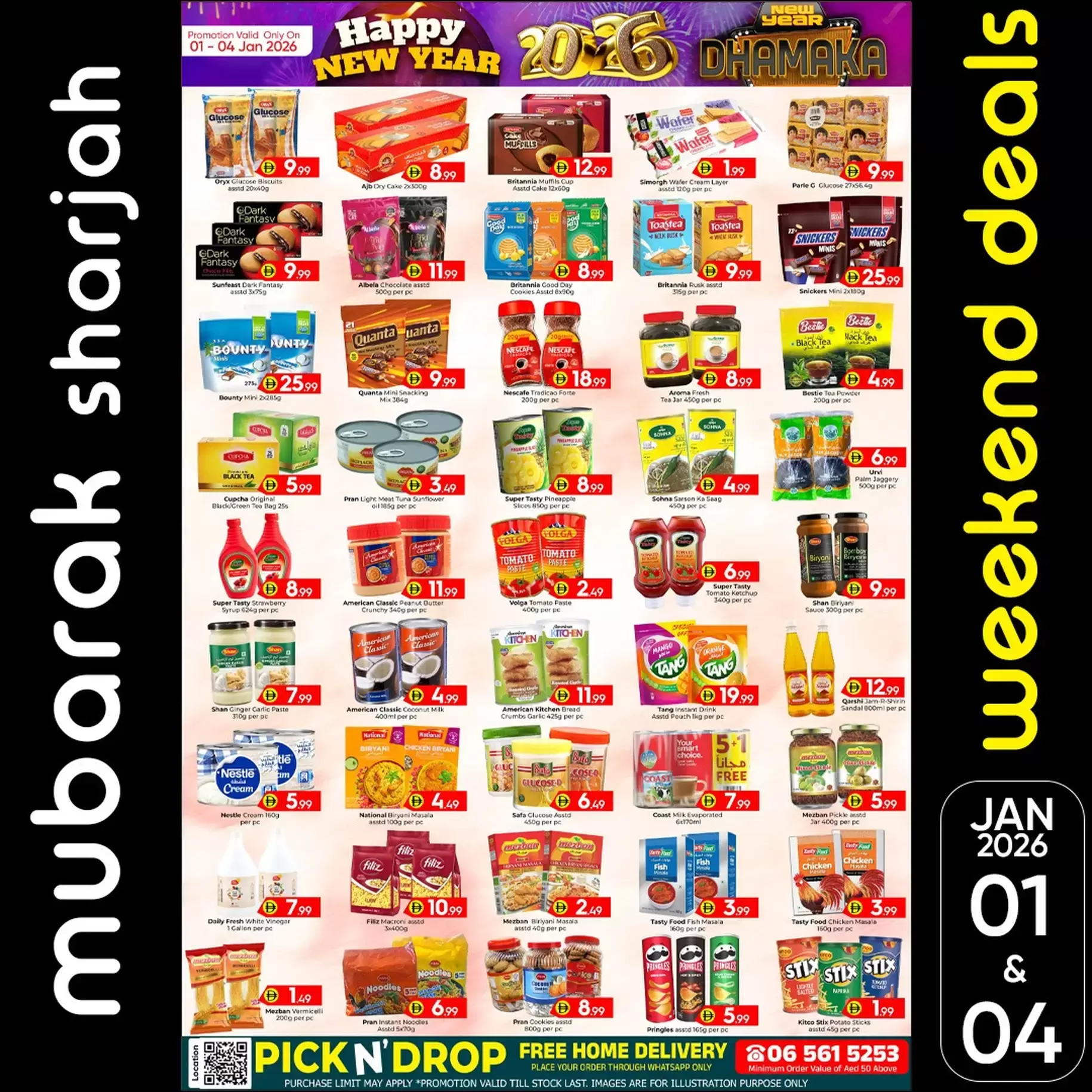 Al Mubarak UAE Offers from 1 to 4 January 2026 New Year Dhamaka Deals