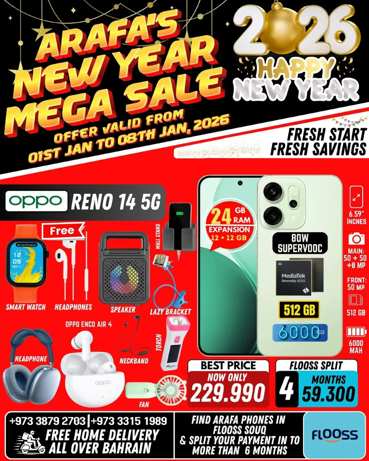 Page 21 in New Year's Offers at Arafa phones Bahrain