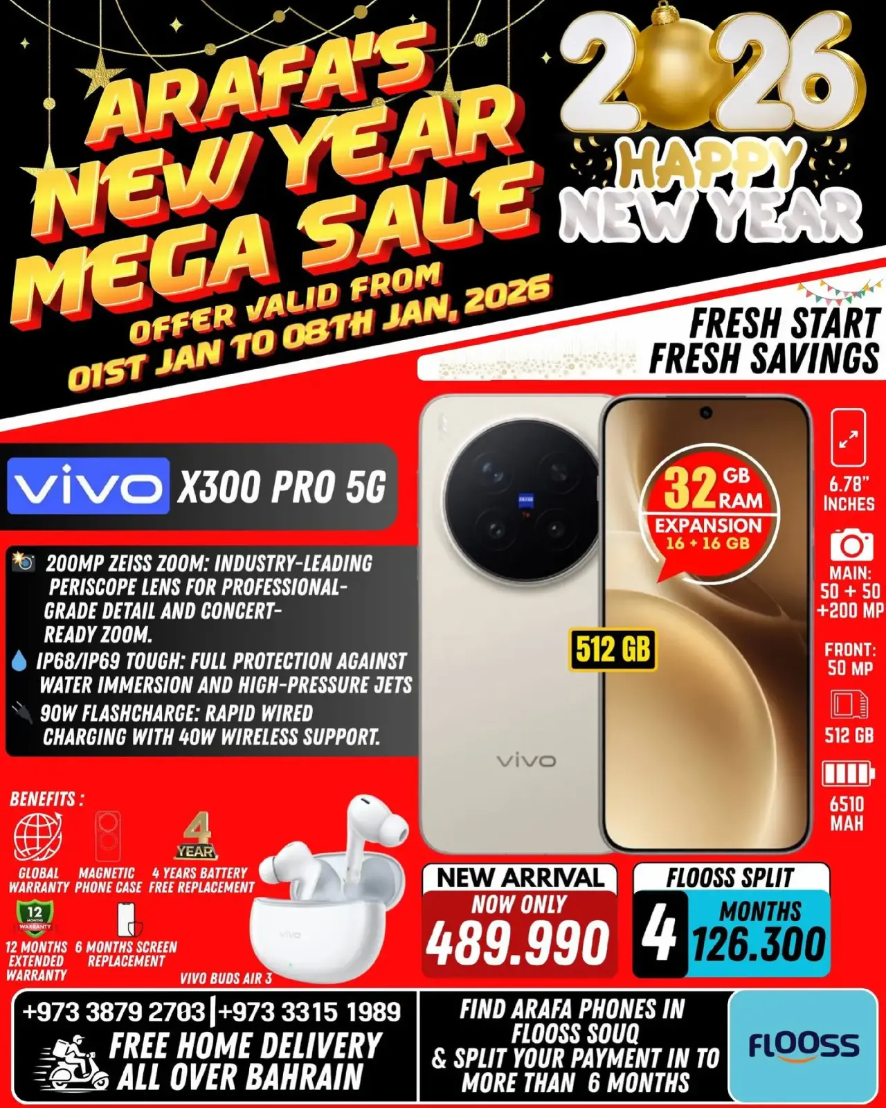 Page 25 in New Year's Offers at Arafa phones Bahrain