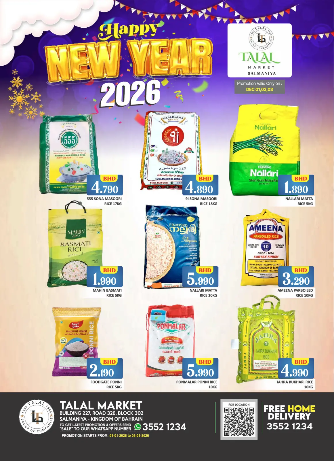 Ofertas de Mercado Talal Bahréin de 1 a 3 enero 2026 Ofertas de Feliz Año Nuevo - Pagina 1