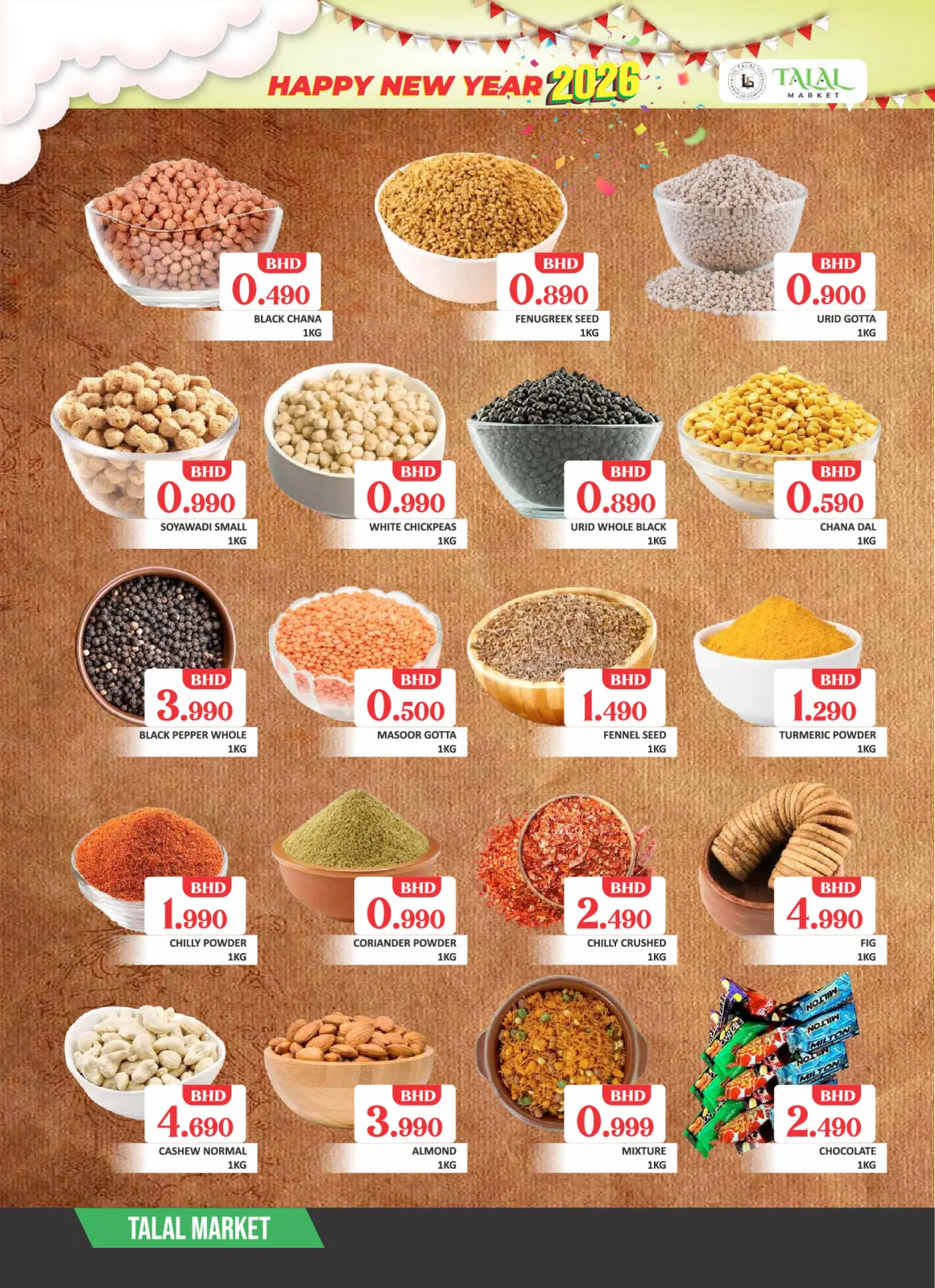 صفحة 8 ضمن عروض عام جديد سعيد في طلال ماركت البحرين