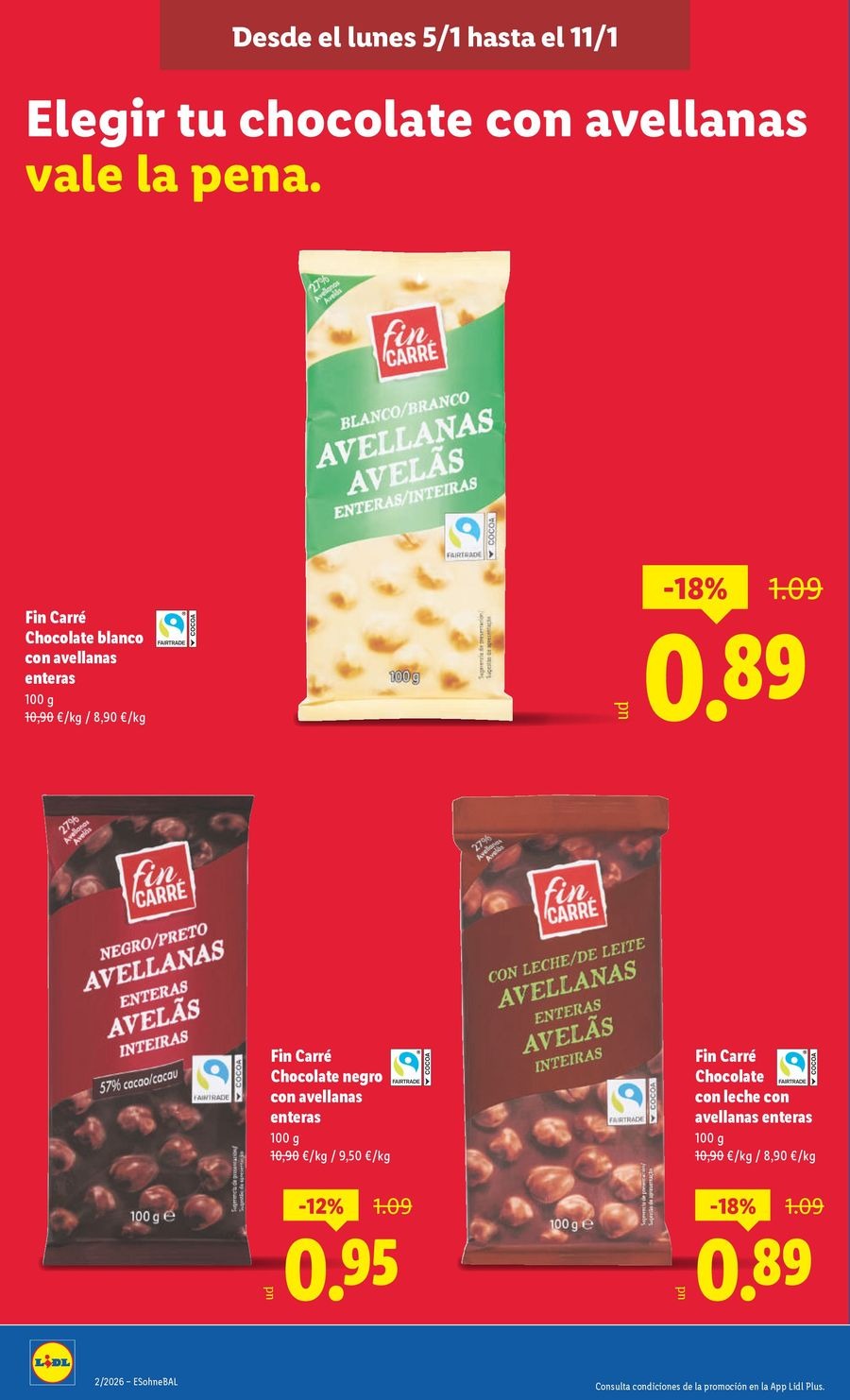 Ofertas de Lidl España de 5 a 11 enero 2026 Ofertas XXL