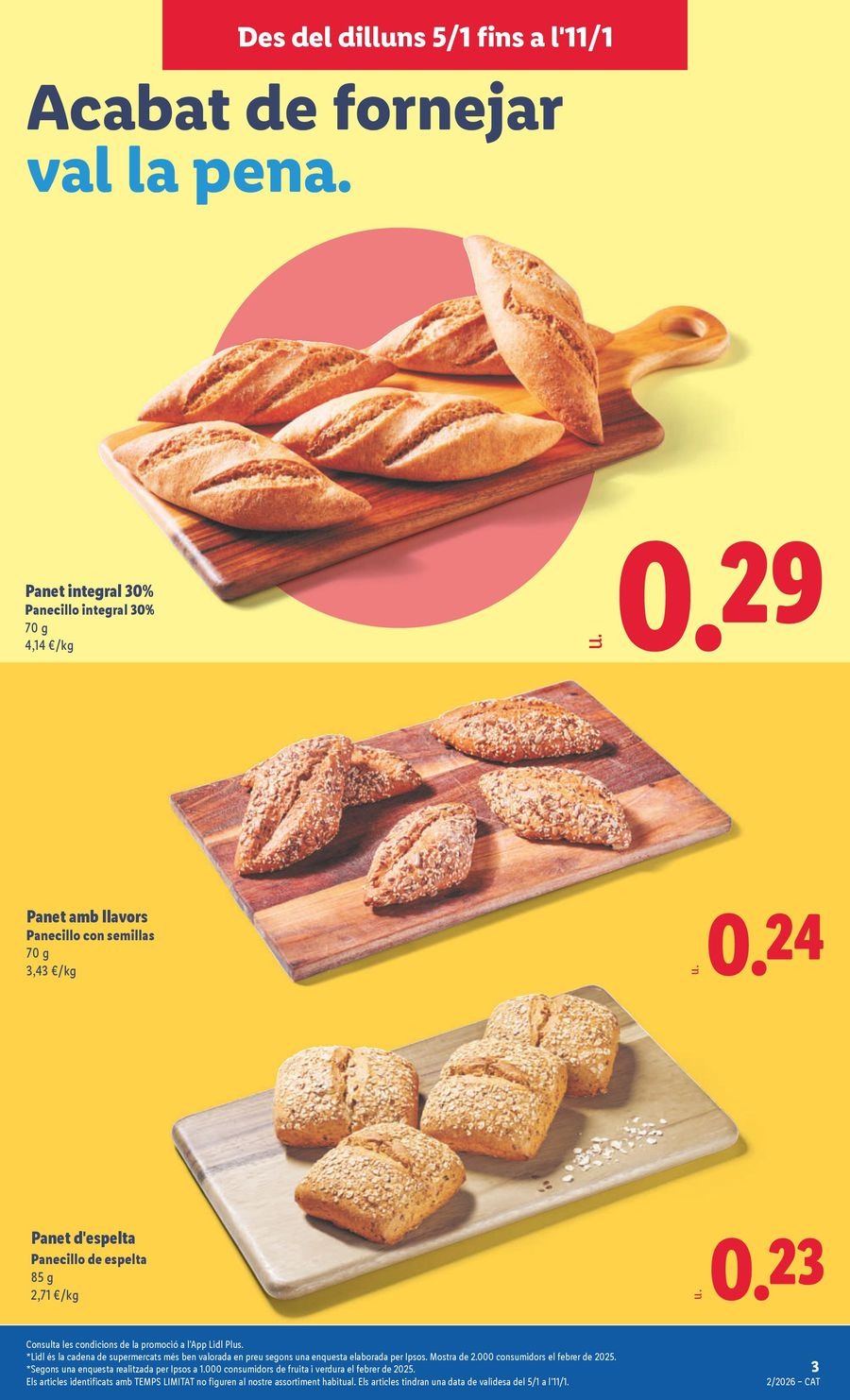 Ofertas de Lidl España de 5 a 11 enero 2026 Ofertas XXL