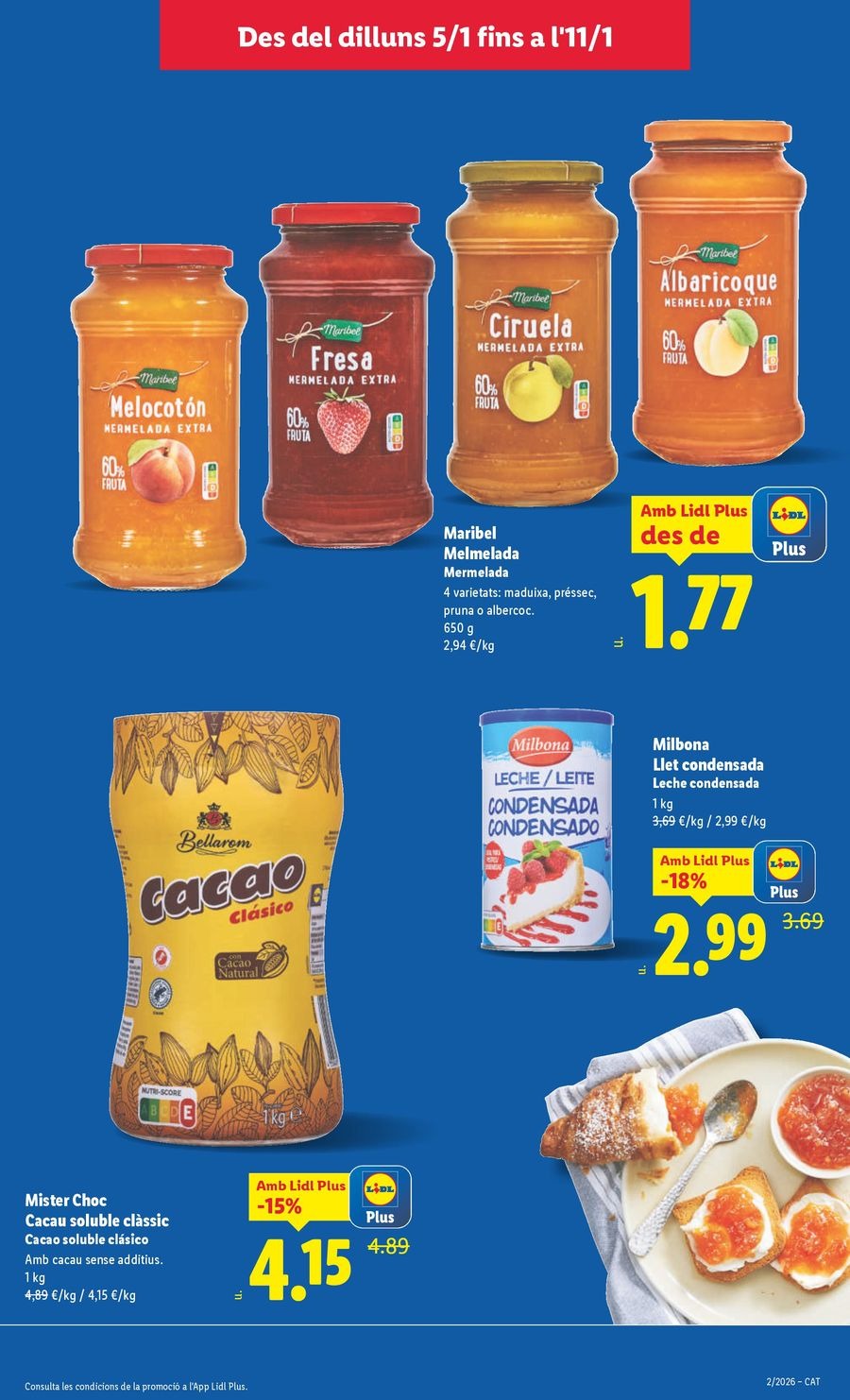 Ofertas de Lidl España de 5 a 11 enero 2026 Ofertas XXL