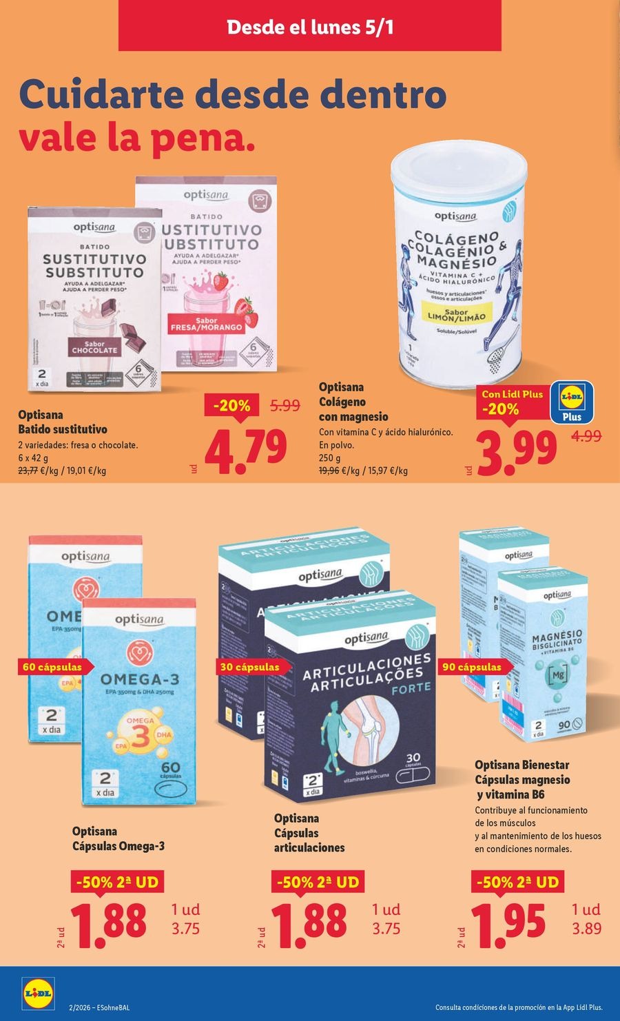 Ofertas de Lidl España de 5 a 11 enero 2026 Ofertas de bazar