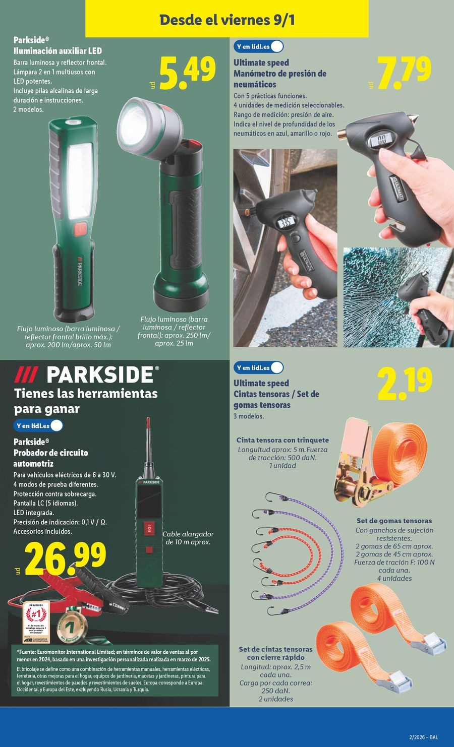 Ofertas de Lidl España de 5 a 11 enero 2026 Ofertas de bazar