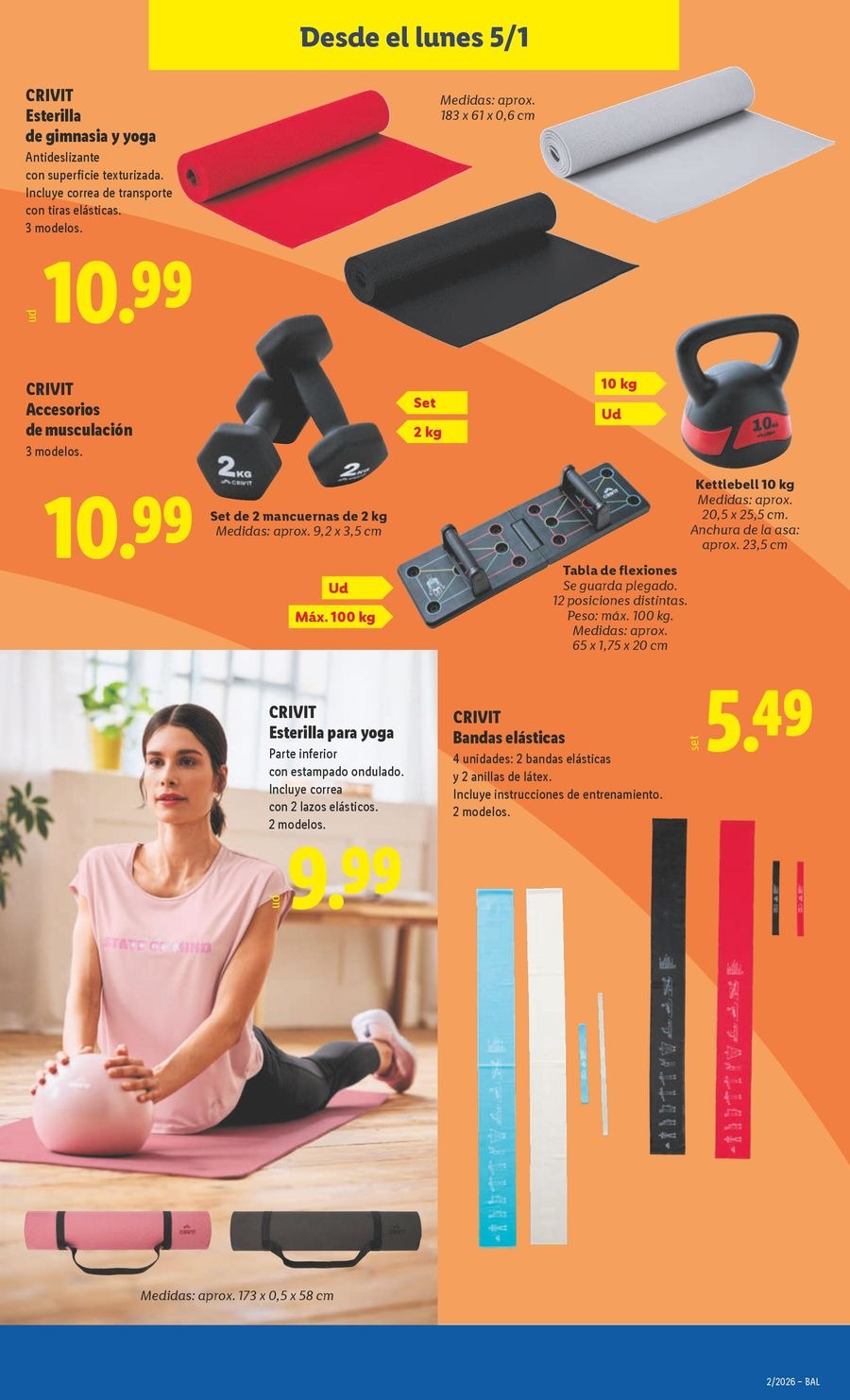 Ofertas de Lidl España de 5 a 11 enero 2026 Ofertas de bazar