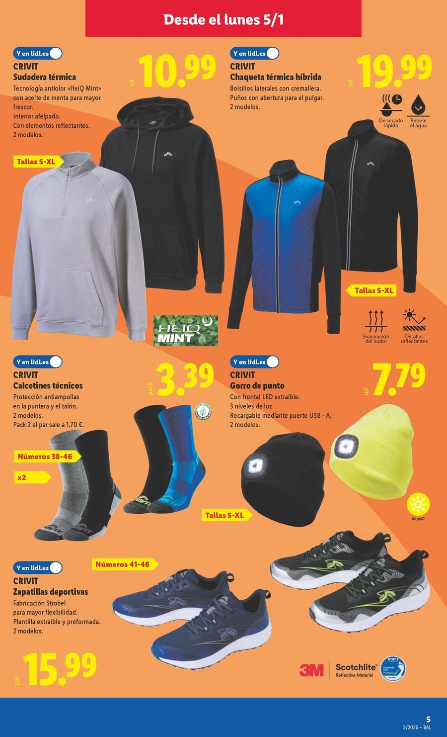 Ofertas de Lidl España de 5 a 11 enero 2026 Ofertas de bazar