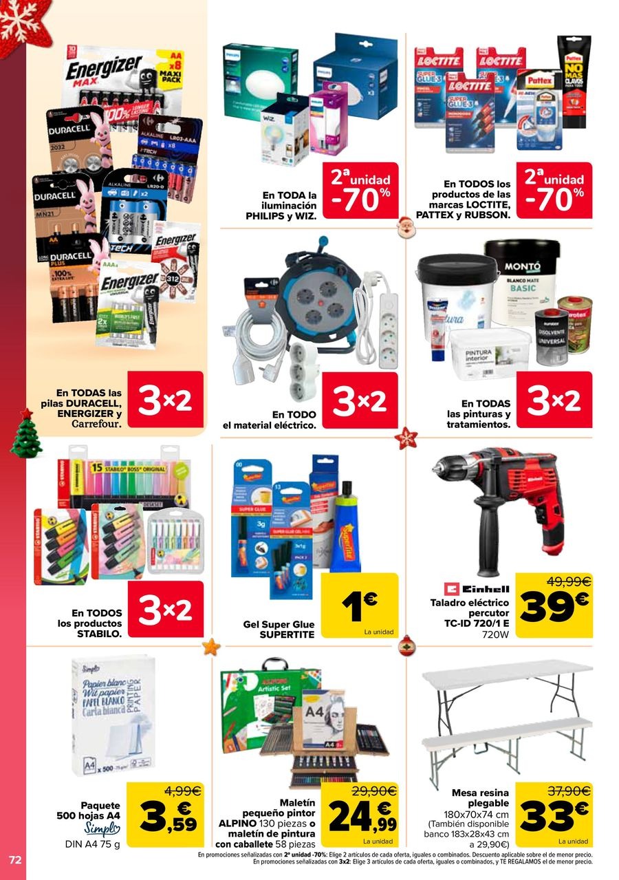 Ofertas de Carrefour España de 29 diciembre a 14 enero 2026 Ofertas 3x2