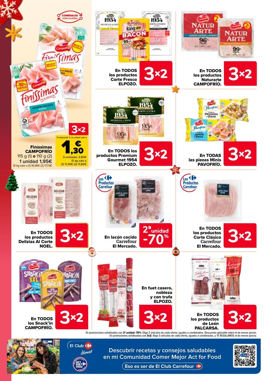 Ofertas de Carrefour España de 29 diciembre a 14 enero 2026 Ofertas 3x2
