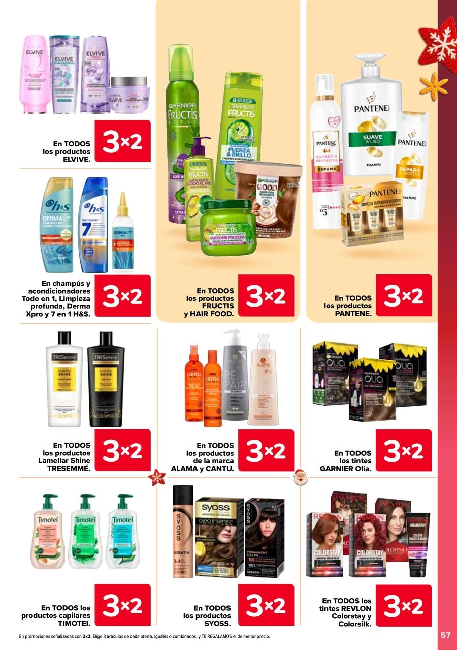 Ofertas de Carrefour España de 29 diciembre a 14 enero 2026 Ofertas 3x2