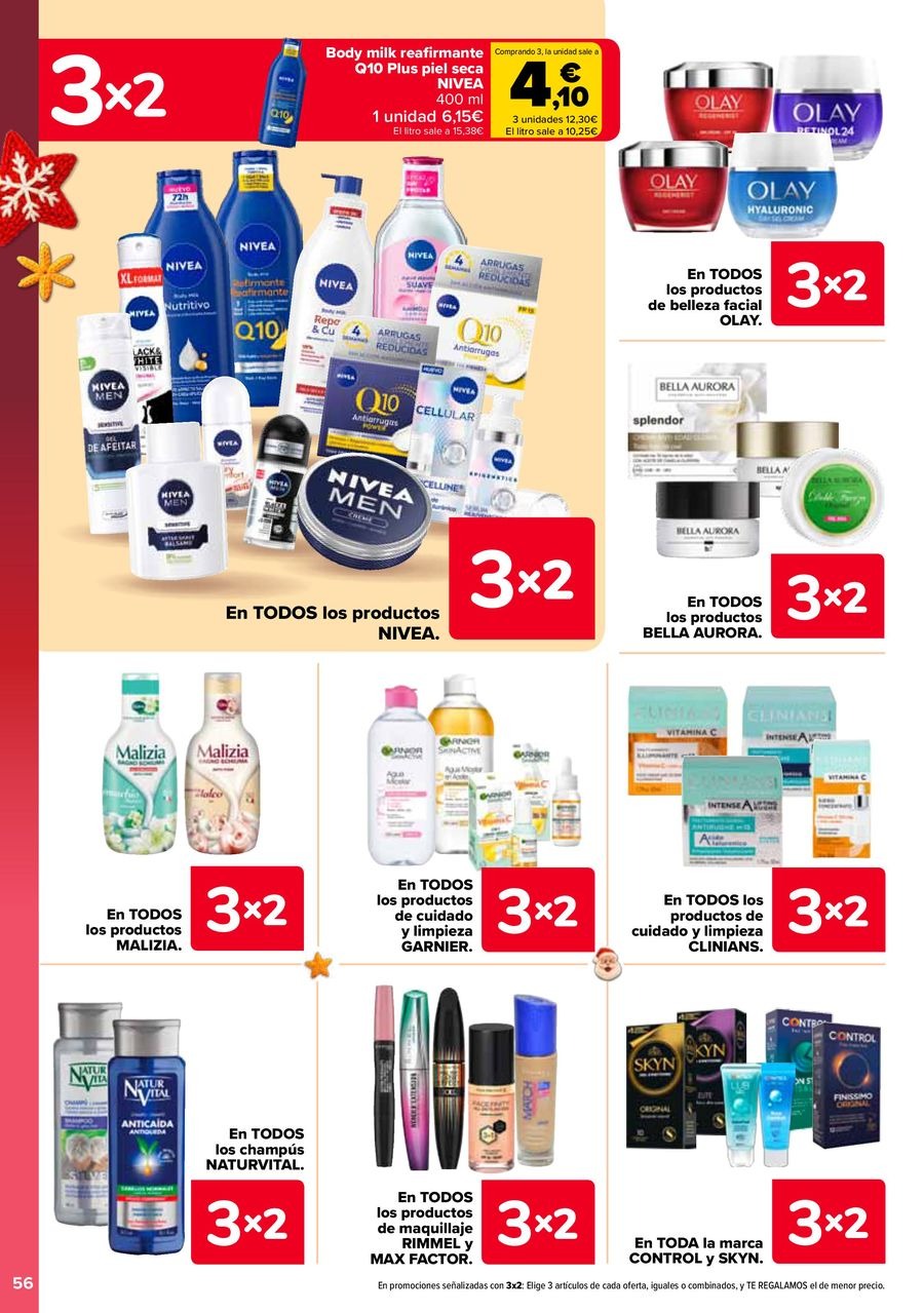 Ofertas de Carrefour España de 29 diciembre a 14 enero 2026 Ofertas 3x2