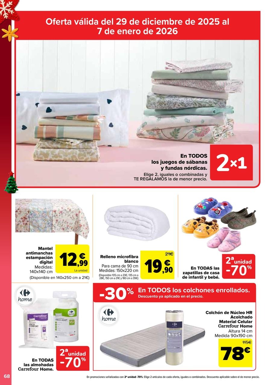 Ofertas de Carrefour España de 29 diciembre a 14 enero 2026 Ofertas 3x2