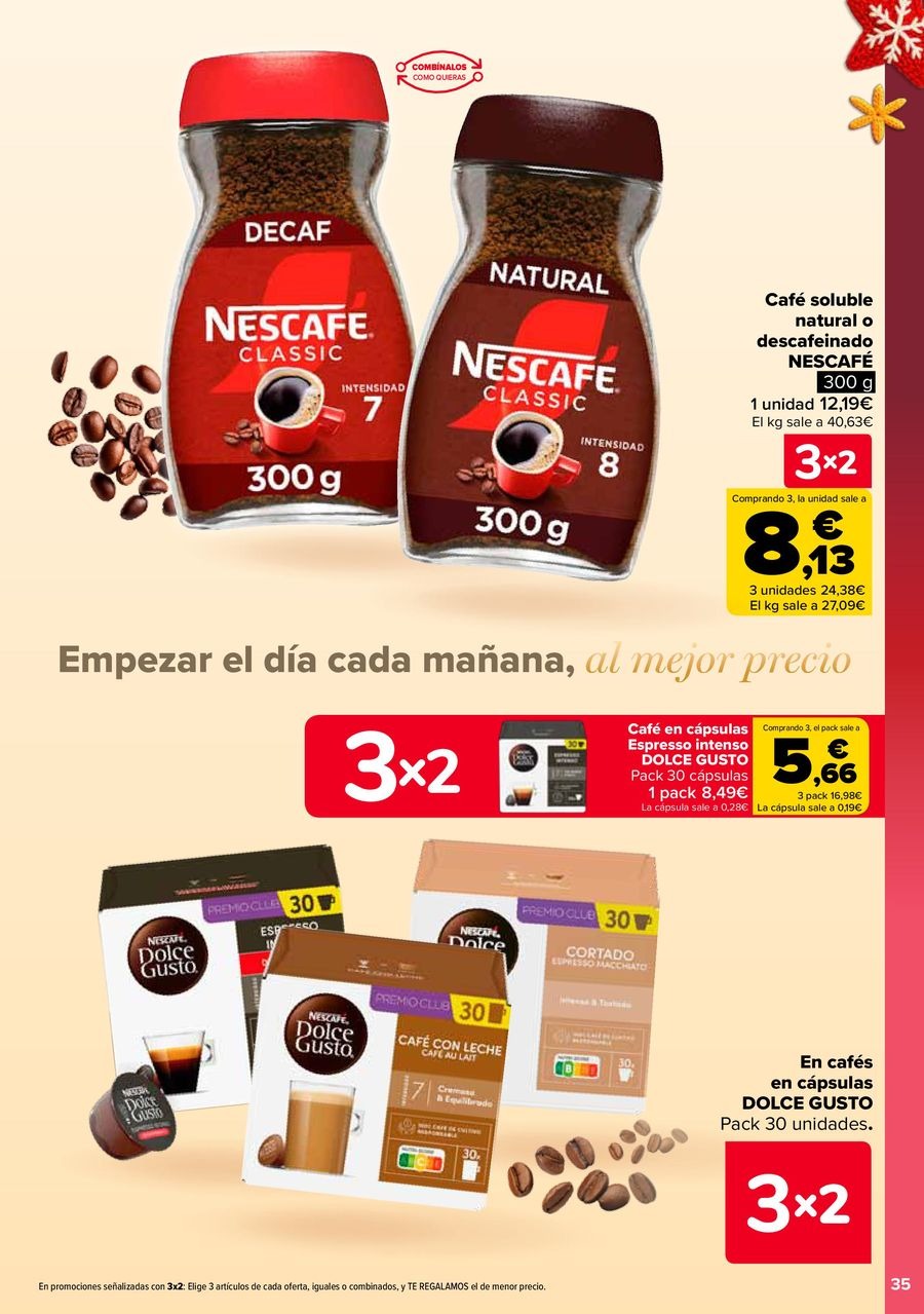 Ofertas de Carrefour España de 29 diciembre a 14 enero 2026 Ofertas 3x2