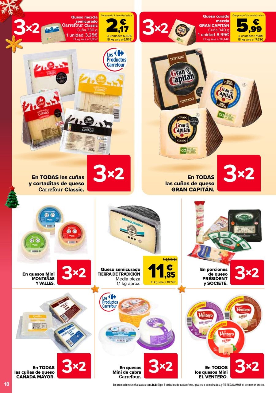 Ofertas de Carrefour España de 29 diciembre a 14 enero 2026 Ofertas 3x2