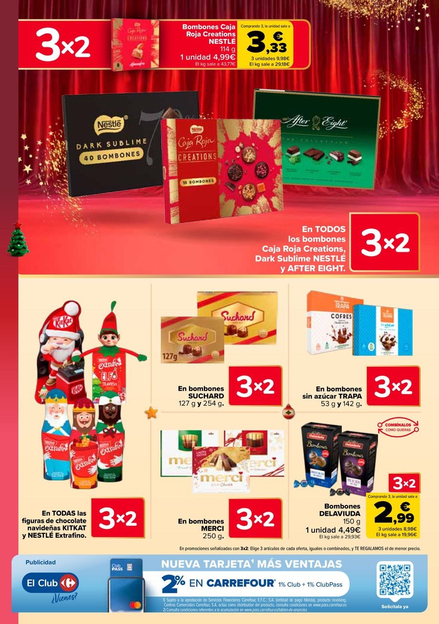 Ofertas de Carrefour España de 29 diciembre a 14 enero 2026 Ofertas 3x2