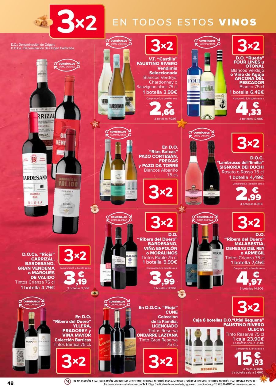 Ofertas de Carrefour España de 29 diciembre a 14 enero 2026 Ofertas 3x2