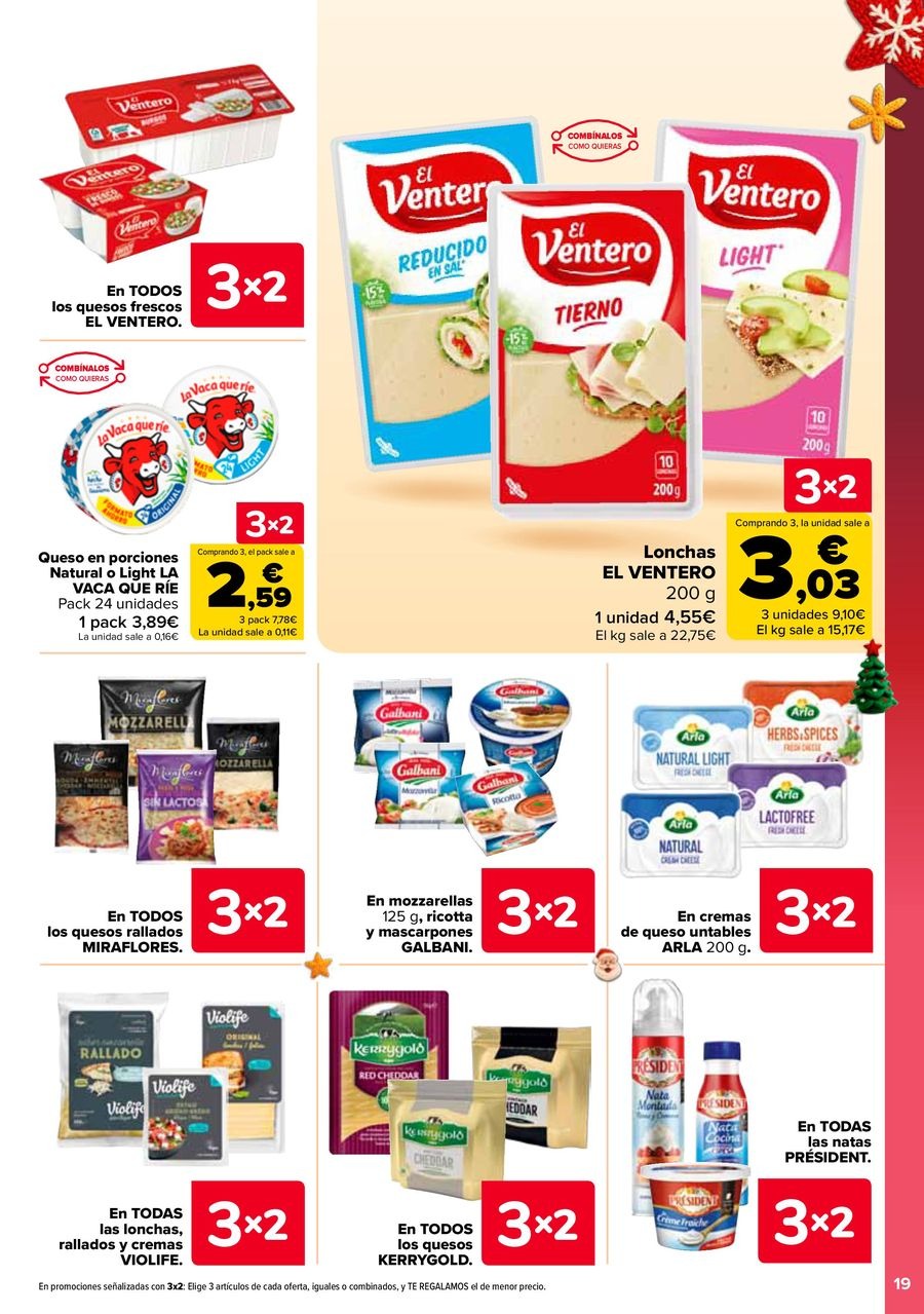 Ofertas de Carrefour España de 29 diciembre a 14 enero 2026 Ofertas 3x2
