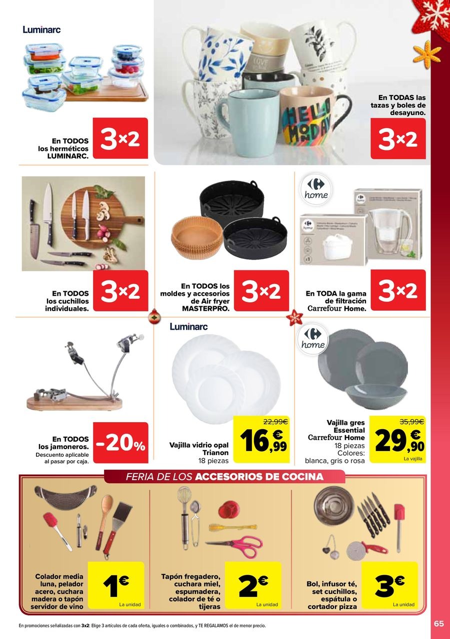 Ofertas de Carrefour España de 29 diciembre a 14 enero 2026 Ofertas 3x2