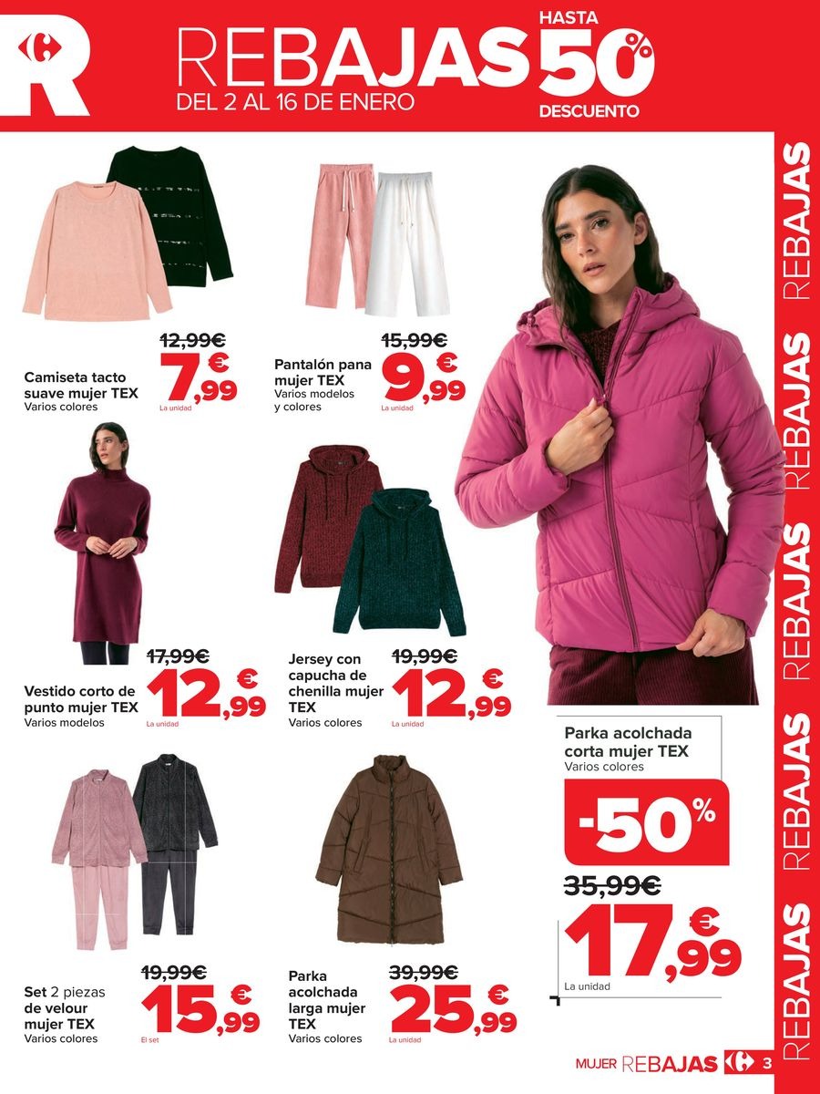 Ofertas de Carrefour España de 2 a 16 enero 2026 REBAJAS