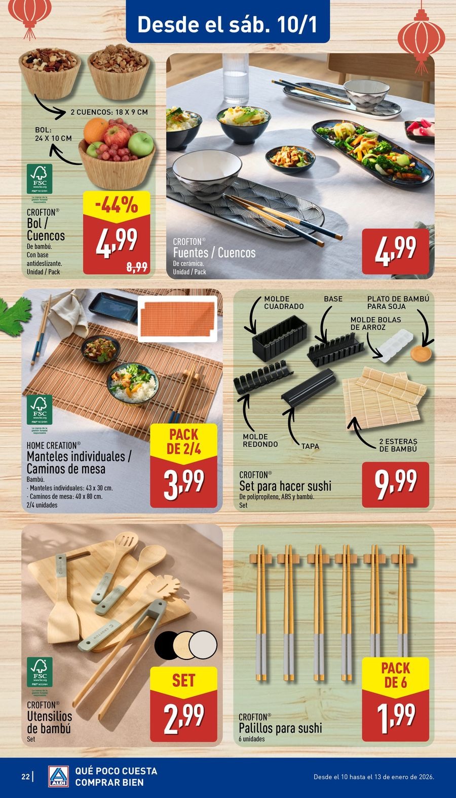 ALDI Spain Offers from 5 to 11 January 2026 How little it costs to buy well!