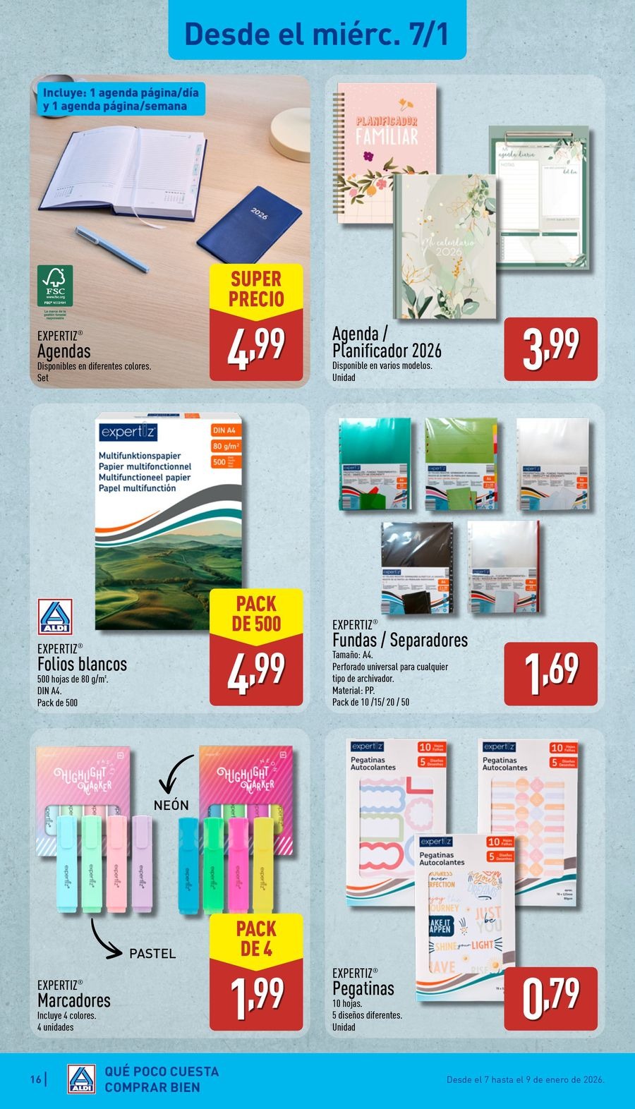 ALDI Spain Offers from 5 to 11 January 2026 How little it costs to buy well!