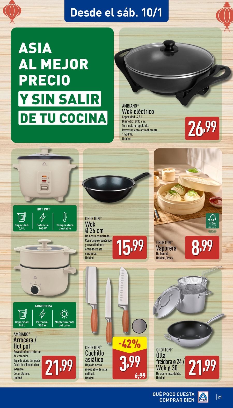 ALDI Spain Offers from 5 to 11 January 2026 How little it costs to buy well!