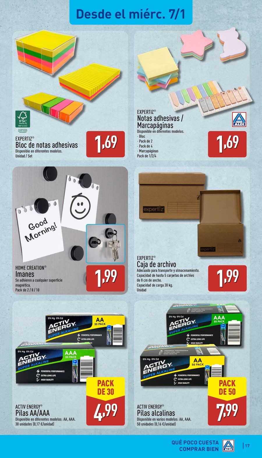 ALDI Spain Offers from 5 to 11 January 2026 How little it costs to buy well!