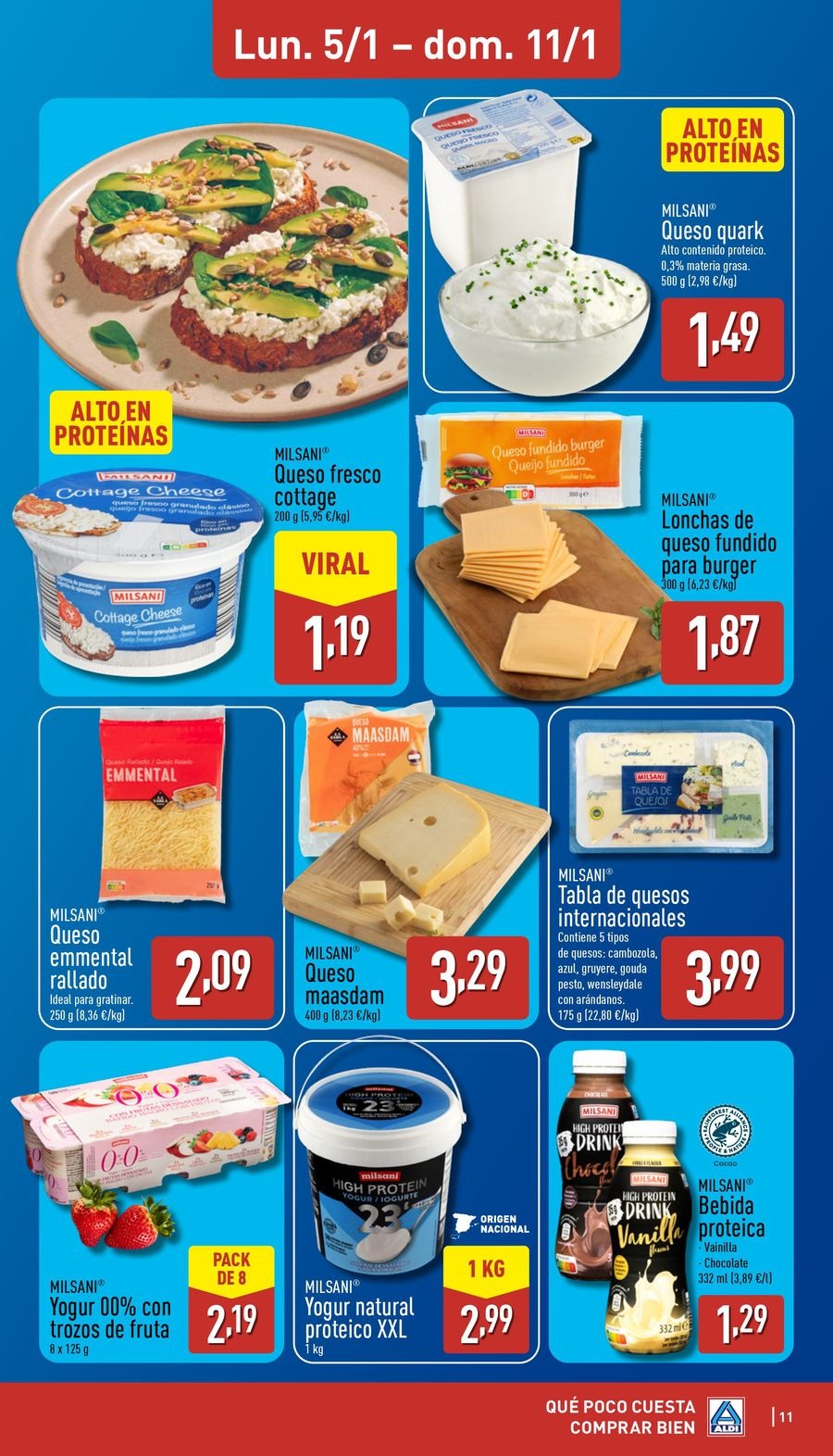 ALDI Spain Offers from 5 to 11 January 2026 How little it costs to buy well!