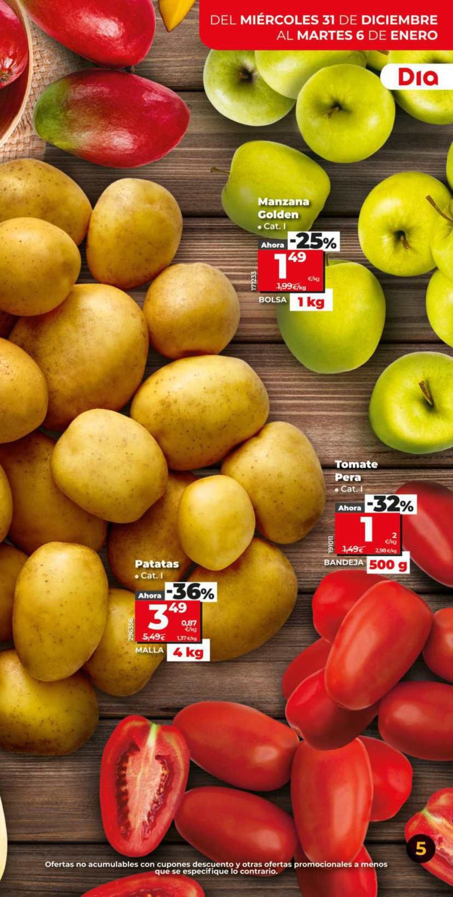 Ofertas de Dia España de 31 diciembre a 6 enero 2026 Nova qualitat Ofertas