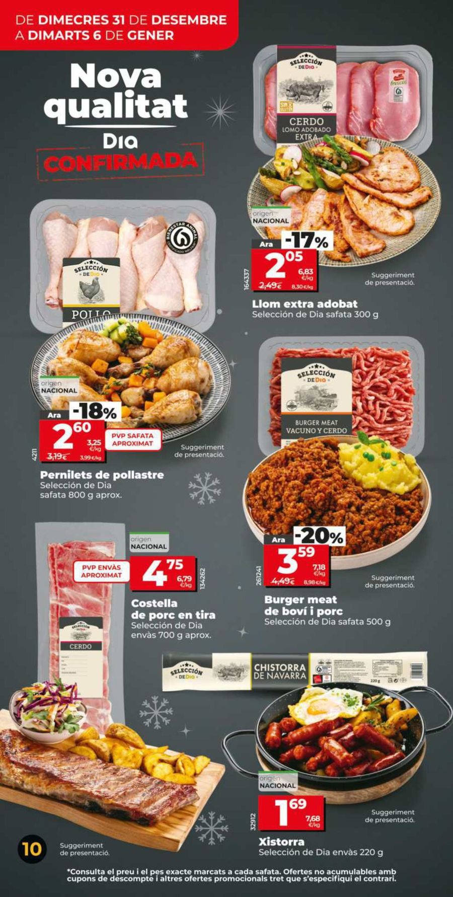Ofertas de Dia España de 31 diciembre a 6 enero 2026 Estalvi en gran