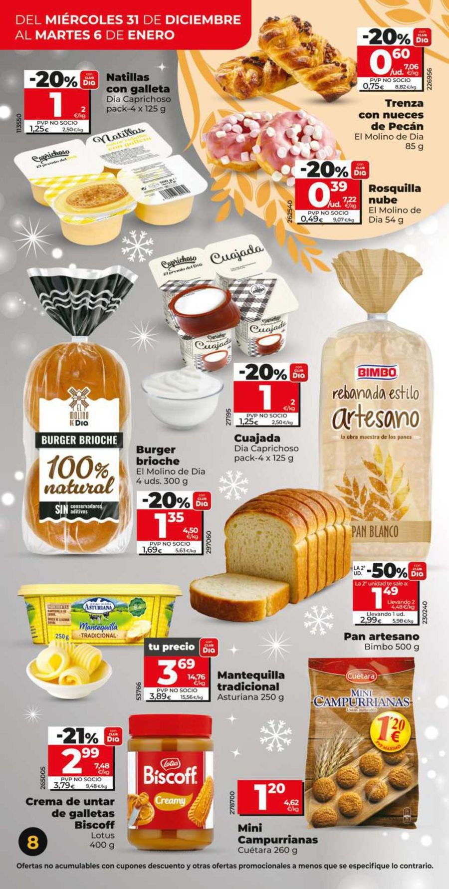 Offres Dia Espagne de 31 décembre à 6 janvier 2026 Offres d'ouverture officielle