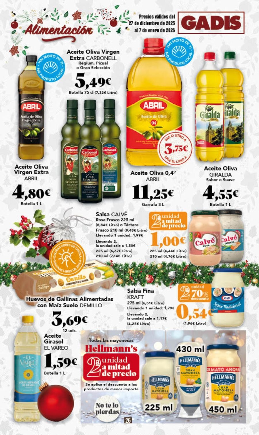 Dia Spain Offers from 27 December to 7 January 2026 Big Savings Offers