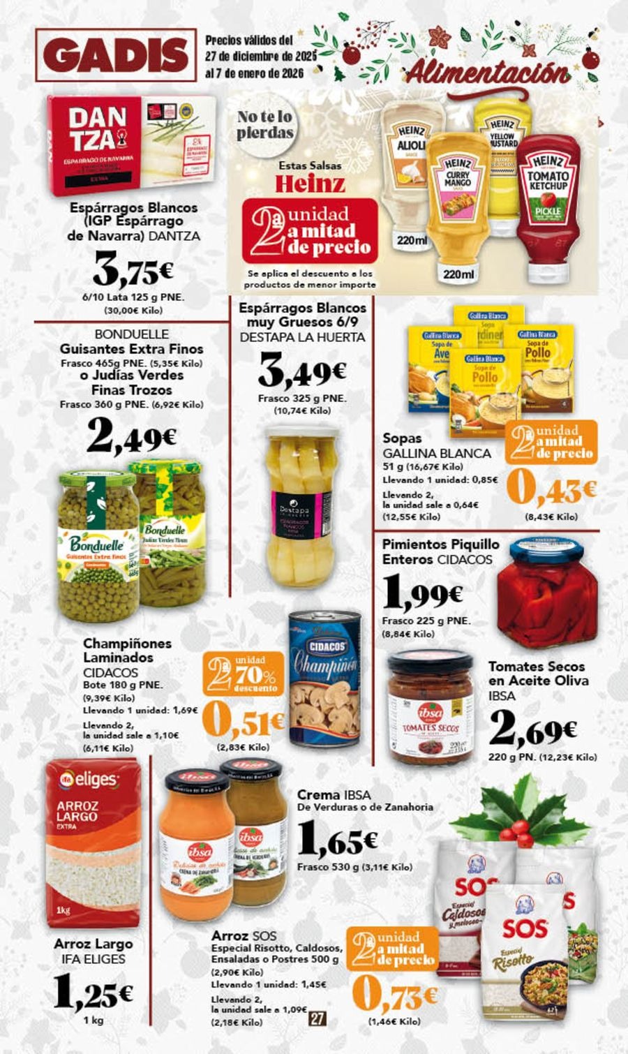 Dia Spain Offers from 27 December to 7 January 2026 Big Savings Offers