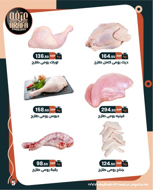 عروض عرفة ماركت مصر من 3 حتى 7 يناير 2026 صفقات طازجة