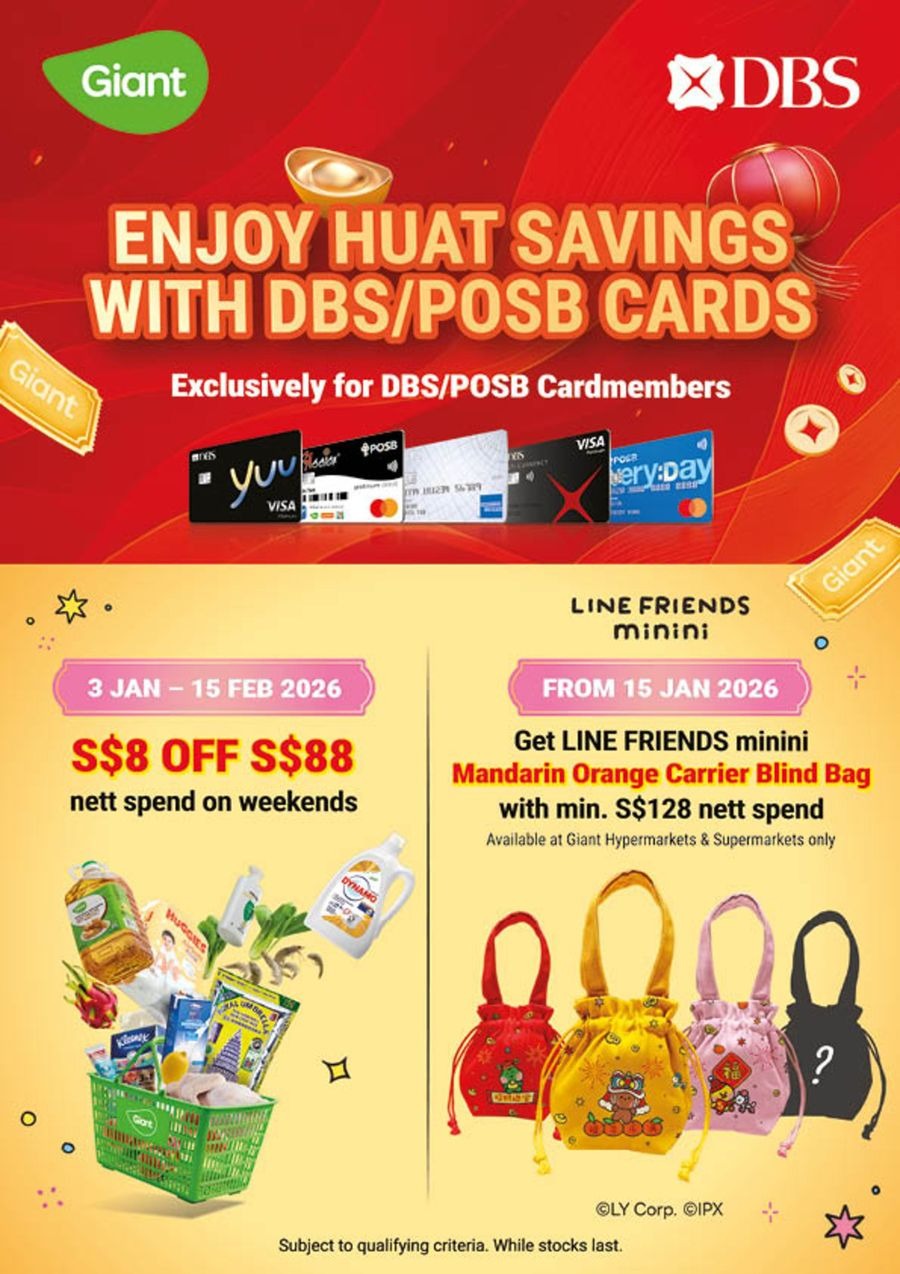 Giant Singapore Offers from 29 December to 3 March 2026 Huat Ever You Need at Giant Savings!