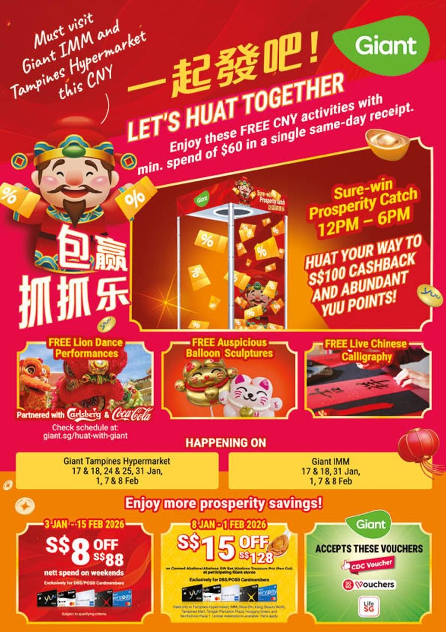 Giant Singapore Offers from 29 December to 3 March 2026 Huat Ever You Need at Giant Savings!