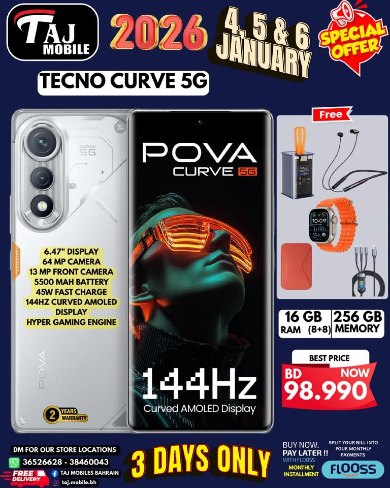 صفحة 4 ضمن عروض أهلا ب2026 في تاج موبايل البحرين