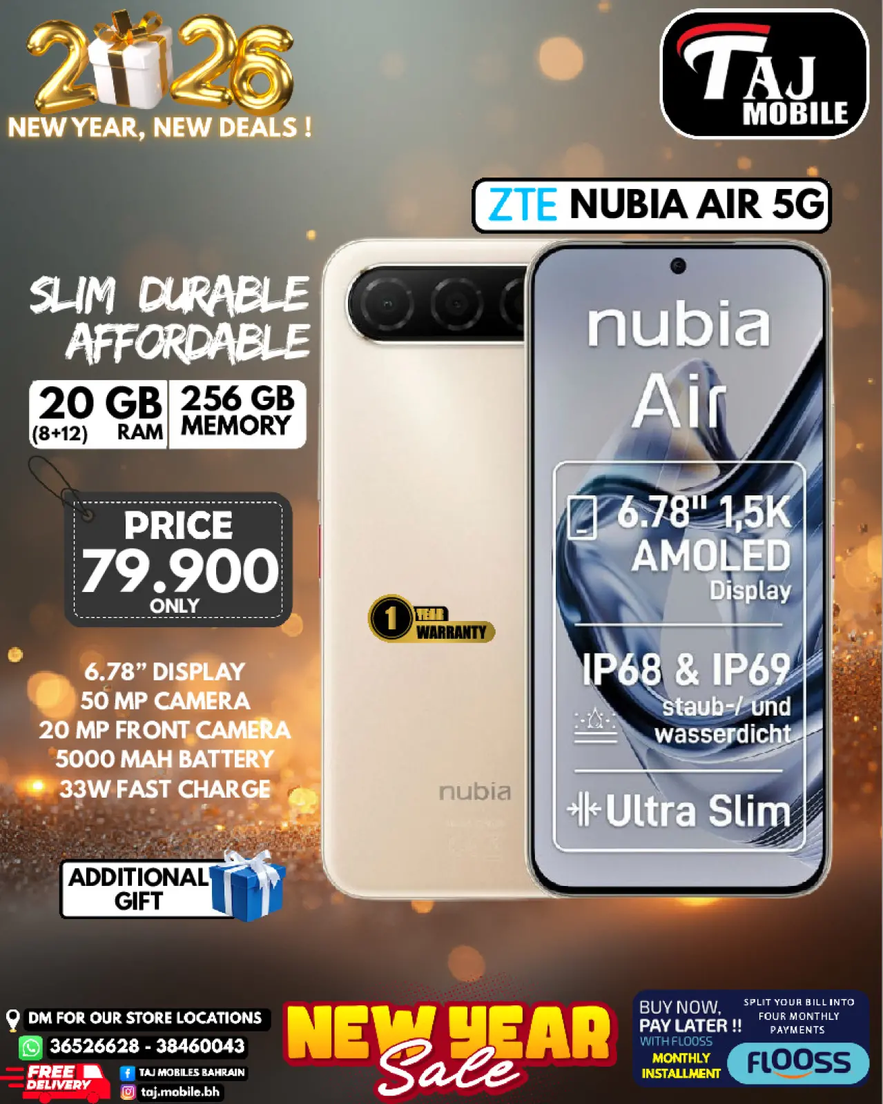 صفحة 22 ضمن صفقات العام الجديد في تاج موبايل البحرين