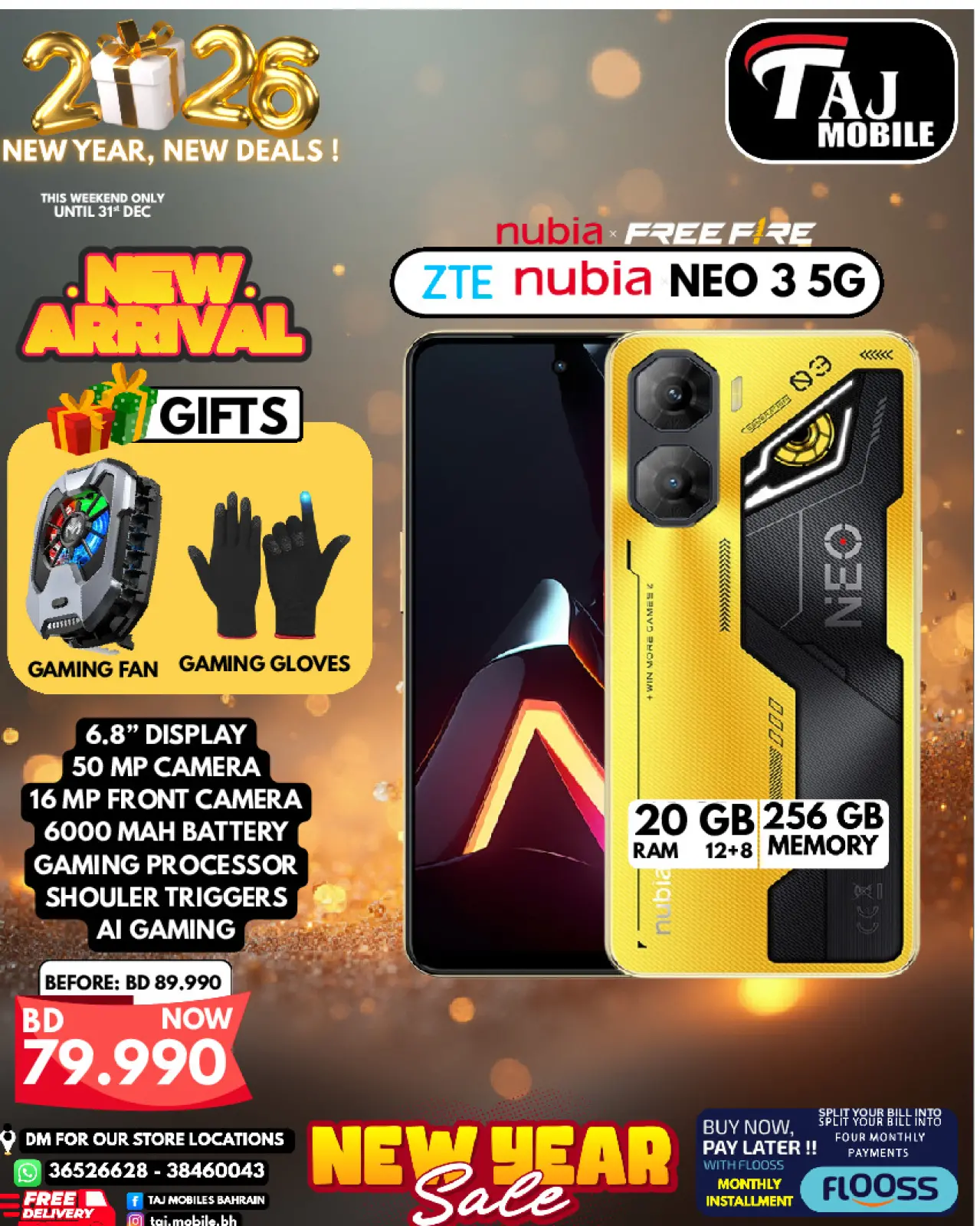 صفحة 10 ضمن صفقات العام الجديد في تاج موبايل البحرين