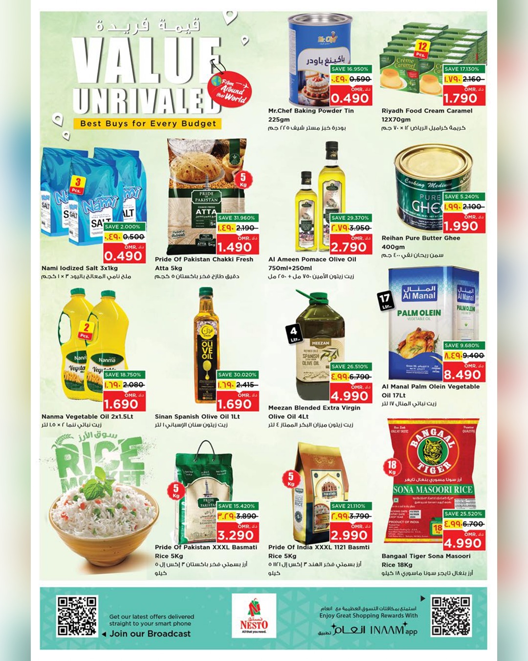 Nesto Oman Offers from 5 to 15 January 2026 Unique Value Offers - Page 1